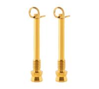 Boulon de frein à disque - Boulon de fixation M4 pour vélo - Collier de frein à disque - Accessoires d'équitation ultra légers, broches filetées générales pour vélos, vélos de route