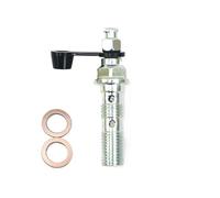 Boulon de frein de moto universel M10, vis de purge, mamelon en acier inoxydable 304(Double 1.25)