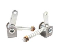 Boulon de fusée d’essieu avant M16 de 16 mm, ensemble de moyeu à en alliage d’acier pour kart, UTV, ATV et quad, paire gauche/droite compatible avec les moteurs de 110,