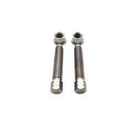 Boulon de la chaîne de Moto Boulon en Acier Inoxydable Vis de Bras de Bras d'écrou Kit Compatible avec Exc SX-F EXCF Te FX Models Motocross Dirt Bike PIÈCES(Spécifications: M10X1.25)