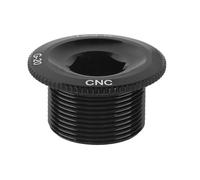 Boulon de Manivelle de Vélo, Boulon de Bras de Pédalier Accessoire de Boulon de Pédalier en Alliage d'Aluminium pour Le Vélo de Montagne de Vélo de Route VTT(Noir)