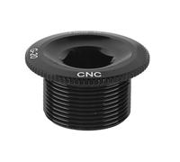 Boulon de Manivelle de Vélo, Boulon de Bras de Pédalier Accessoire de Boulon de Pédalier en Alliage d'Aluminium pour Le Vélo de Montagne de Vélo de Route VTT(Noir)