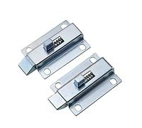 Boulon de porte, bouton poussoir coulissant, loquet à ressort en acier inoxydable, for armoire, meubles, garde-robe, fenêtre, for animaux compagnie