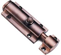 Boulon de porte, serrure de porte, serrure à boulon, Serrure à boulon cylindrique, quincaillerie à boutons for chambres à coucher, cuisines, salles de bains, fenêtres, serrure coulissante en alliage d