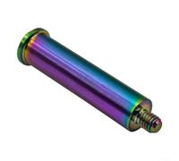 Boulon de poulie tendeur de chaîne 8 mm 10 mm de diamètre TC4 Ti en alliage de fixation M5 pour vélo pliable Brompton - Pièces de rechange (diamètre 10 mm)