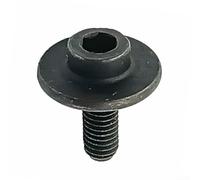 Boulon de rechange 266733-9, 1 ou 2 vis de serrage pour lame de scie à onglet avec filetage à gauche et tête de bride hexagonale pour sécurité de lame de scies électriques, construction en métal pour