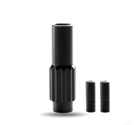 Boulon de réglage du changement de vitesse, vis de réglage du dérailleur en ligne, régulateur de boîtier de câble lisse, ajusteur de câble de vitesse de vélo (noir)