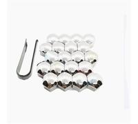 Boulon De Roue 20Pcs 21mm Roue Voiture Bouchons Écrou Couvercle Auto Moyeu Vis Bouchon Roue Boulons Enlèvement Outil Roue Ensemble Pour N'importe Quelle Roue Voiture 21 Mm