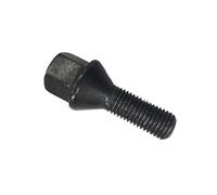 Boulon de roue à tête conique noir M12 x 1,25 36 mm TRACER