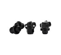 Boulon de Roue Compatible Avec Toyota Pour Camry RAV4 Highlander Prius Sienna 37 mm Longueur 13/16 × 21 Écrou roue hexagonal noir OEM M12x1,5