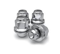 Boulon de Roue Compatible Avec Toyota Pour Sienna RAV4 Camry Highlander Avalon Écrous Roue M12x1,5 Rondelle Écrou