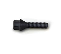 Boulon de roue H&R conique M12x1.50 - Longueur 43mm - Noir