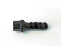 Boulon de roue H&R sphérique R14 M14x1.50 - Longueur 65mm - Noir