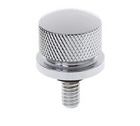 Boulon de selle de haute qualité en alliage d'aluminium noir/argent pour Sportster Street Accessoires de moto Silver