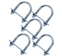 Boulon de serrage en U en acier inoxydable, 2 jeux M16, for l'installation de bâtiments, pièces mécaniques, connexion de véhicule et de navire(M16*90 * 136)