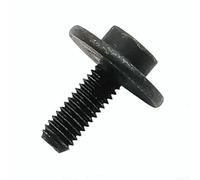 Boulon de serrage pour lame de scie à onglet, tête de bride 266733-9, filetage gauche, construction métallique, compatible avec DLS714Z, série LS0714 (1 pièce)