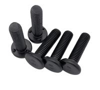 Boulon De Soudure Vis à souder M6 M8 M10 M12 à tête plate Q198, goujons automobiles à trois points de fixation, longueur 14-40 mm(M10x40mm 10pcs)