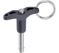 Boulon de verrouillage à bille avec poignée en T, facile à utiliser, conforme à la norme NASM / MS17985 | Diamètre nominal = 3/8" / Longueur de serrage = 1,6" | 4211.D16