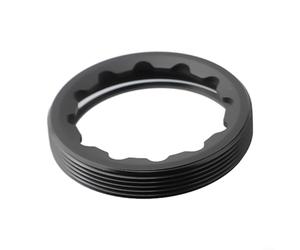 Boulon de vilebrequin auto-extractible pour pédalier Rotor Aldhu 24/30 mm Convient pour les vélos de route avec joint de rechange (capuchon noir)