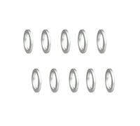 Boulon D'espacement Pour Pédalier De Vélo,1mm,2mm,3mm,Vis De Plateau,Roue De Vtt,Joint À Double Manivelle,Anneau De Boulon De Vélo De Route - Type 1mm 10pcs