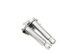 Boulon d'expansion Boulons d'expansion hexagonaux externes M6 M8 M10 M12, vis de serrage à manchon en acier inoxydable 304, longueurs: 50, 60, 100 et 120mm(M12x80mm 2pcs)