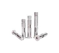 Boulon d'expansion hexagonal fraisé M12x150, 2 pièces | Boulon d'ancrage à tension interne en acier inoxydable avec écrous(M6*80)