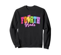 Boulon éclair coloré de quatrième année Sweatshirt