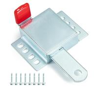 Boulon en acier renforcé pour porte de garage non vol, montage double face, résistant à l'érosion, installation facile et sécurisée pour verrouillage solide de porte de garage