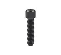 Boulon En Titane M4 X 10 13.5 15 20 25Mm, Vis À Tête De Clé Allen, Noir, 20mm