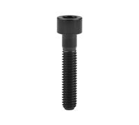 Boulon En Titane M5/M6X10-65Mm, Tige De Selle, Frein Aérien, Vis À Clé Allen Pour Vélo, Noir, M6,35mm