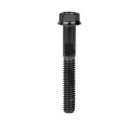 Boulon en titane, petite bride, vis à tête hexagonale for vélo et moto pour réparation(Black,40MM_M6)