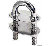 Boulon en U en acier inoxydable, poli 109x12,7 mm De Luxe Osculati 39.127.20