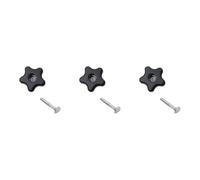 Boulon et bouton de poignée de tondeuse à gazon pour tondeuses et | Cet ensemble de boutons de rechange avec boulon et poignée prune permet une installation rapide sur les tondeuses à gazon et