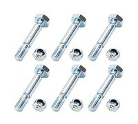 Boulon et écrou de cisaillement pour souffleuse à neige pratique, modèle 707555 - Écrou de rechange en métal - Convient pour une utilisation en hiver