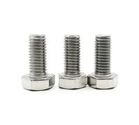 Boulon fileté à Gauche Acier Inoxydable Hexagonal Filetage inversé dans Le Sens Inverse des Aiguilles d'une Montre Boulon à tête hexagonale M4 M5 M6 M8 M10 (Size : M10x40 (2 Pcs))
