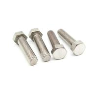 Boulon fileté à gauche en acier inoxydable, tête hexagonale inversée dans le sens inverse des aiguilles d'une montre M4 M5 M6 M8 M10(M6x8 (20pcs))