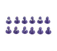 Boulon Frein à Disque Acier Alliage 12pcs Boulon Frein à Disque | Ingénierie de précision, résistance à pour la , installation pour facile, compatibilité pour vtt standard, durée de (Purple)
