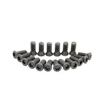 Boulon haute résistance SCM435, vis à tige de couteau 100, Torx CNC, lame fraisage, tête coupe noire M1.8/M2/M2.2-M6, 12.9 pièces(M3x12)