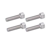 Boulon hexagonal, vis Allen de fixation 1,25 mm pas fin 4 pièces pour l'industrie automobile pour travaux de construction (M10 x 40)