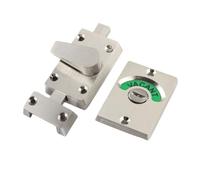 Boulon indicateur de toilette, serrure de toilette vacant et engagé pour salle de bain et douche, préservez votre intimité