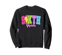 Boulon Lightning de sixième année rétro amusant Sweatshirt