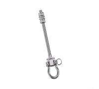 Boulon lourd en acier inoxydable pour rack électrique, sac de sable, yoga et chaise suspendue avec bords de bavure (180 mm)