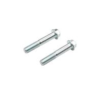 Boulon M10 Tête à bride hexagonale 20 25 30 35 40 45 50 55 60 65 75 80 100 x 1,25 Pas Classe 10,9 Zinc (M10-1,25 X55)