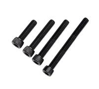 Boulon M7 à pas fin de 1.0mm, entièrement fileté, Long de 15mm à 400mm, Grade 12.9, 5 pièces(M7x60mm 5pcs)