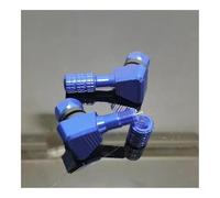 Boulon Moto Noyau Valve À Vis En Alliage D'aluminium Triangle Modifié Pour DIO Pour Moto NVX Usage Général(Blue)