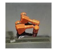 Boulon Moto Noyau Valve À Vis En Alliage D'aluminium Triangle Modifié Pour DIO Pour Moto NVX Usage Général(Orange)