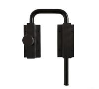 Boulon multi-angle en alliage d'aluminium pour portes en bois et supportant l'installation sur des alignements de cadre non uniformes (noir)