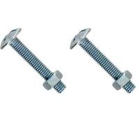 Boulon poelier azi 6x30 coque x13 (Lot de 2)