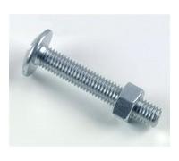 Boulon poêlier LENNIE tête ronde large - Ø10x40 - boite de 50 - BRL1004002B G