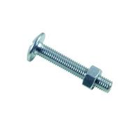Boulon poêlier LENNIE tête ronde large - Ø8x20 - boite de 100 - BRL0802002B